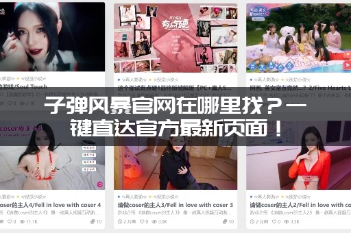 子弹风暴官网在哪里找？一键直达官方最新页面！