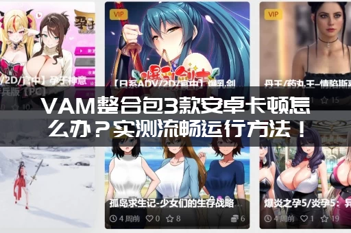 VAM整合包3款安卓卡顿怎么办？实测流畅运行方法！