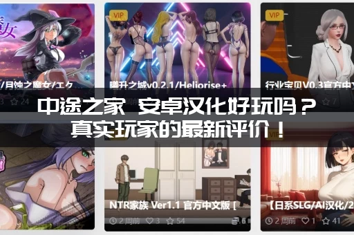 中途之家 安卓汉化好玩吗？真实玩家的最新评价！