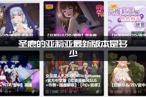 圣痕的亚莉亚最新版本是多少(一招教你识别真假最新版)