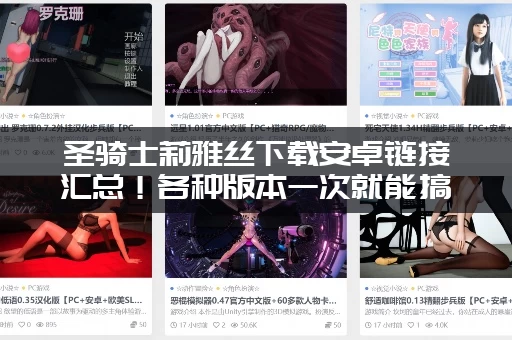 圣骑士莉雅丝下载安卓链接汇总！各种版本一次就能搞定！