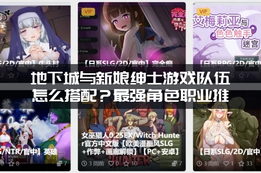 地下城与新娘绅士游戏队伍怎么搭配？最强角色职业推荐！