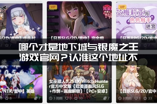 哪个才是地下城与银魔之王游戏官网？认准这个地址不被骗！