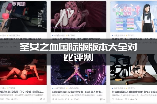 圣女之血国际版版本大全对比评测，玩家必看！