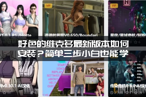 好色的维克多最新版本如何安装？简单三步小白也能学会！