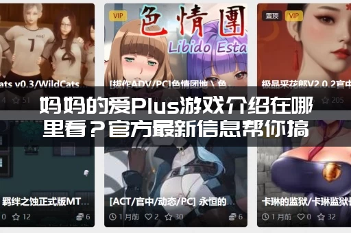 妈妈的爱Plus游戏介绍在哪里看？官方最新信息帮你搞定！
