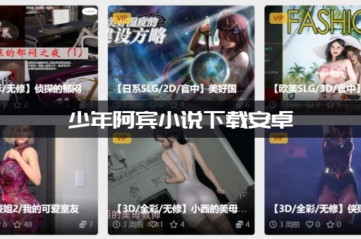 少年阿宾小说下载安卓
