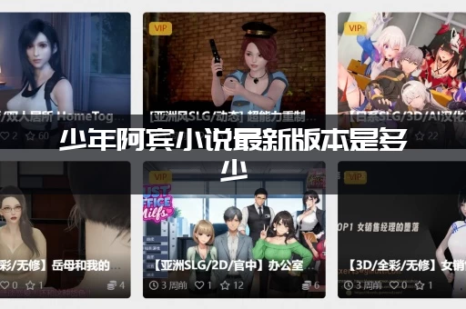 少年阿宾小说最新版本是多少