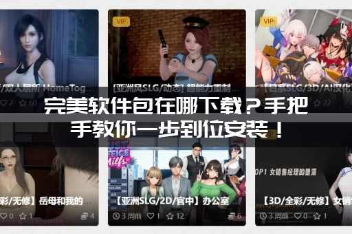 完美软件包在哪下载？手把手教你一步到位安装！