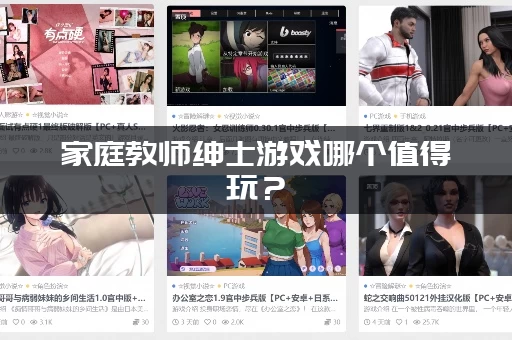 家庭教师绅士游戏哪个值得玩？(老司机推荐这5款必玩佳作)