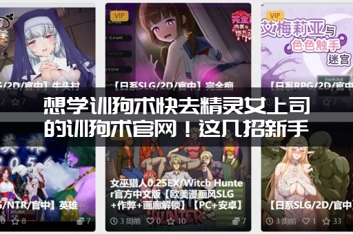 想学训狗术快去精灵女上司的训狗术官网！这几招新手一定要看！