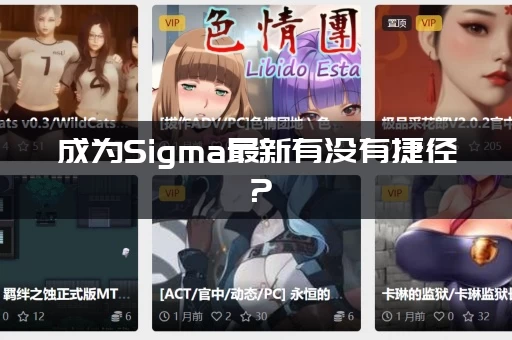 成为Sigma最新有没有捷径？(掌握这3点轻松搞定)