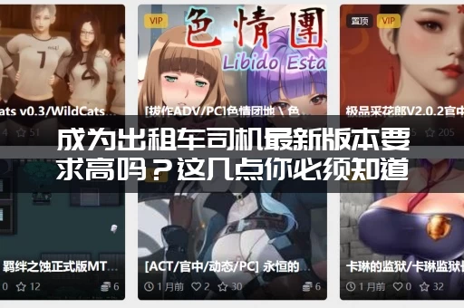 成为出租车司机最新版本要求高吗？这几点你必须知道！