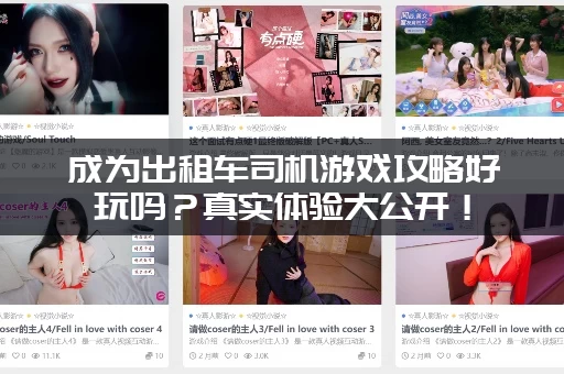 成为出租车司机游戏攻略好玩吗？真实体验大公开！