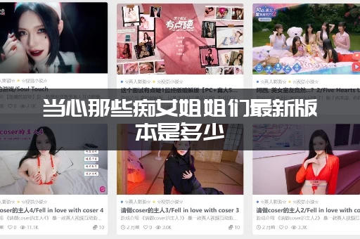 当心那些痴女姐姐们最新版本是多少