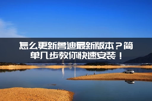 怎么更新鲁迪最新版本？简单几步教你快速安装！
