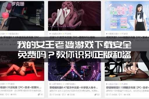 我的女王老婆游戏下载安全免费吗？教你识别正版和盗版！