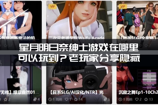 星月明日奈绅士游戏在哪里可以玩到？老玩家分享隐藏资源链接！