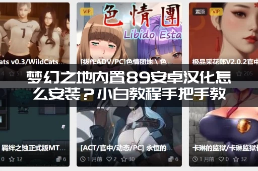 梦幻之地内置89安卓汉化怎么安装？小白教程手把手教你！