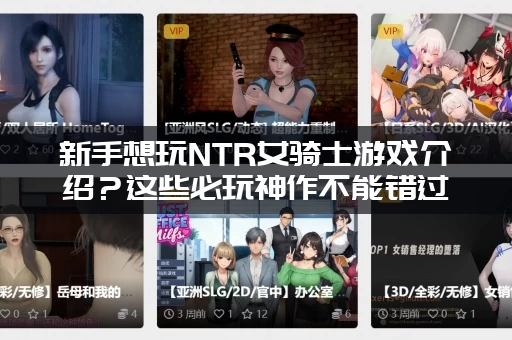 新手想玩NTR女骑士游戏介绍？这些必玩神作不能错过！