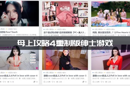 母上攻略4重制版绅士游戏