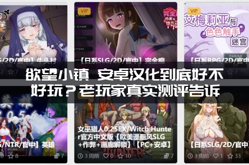 欲望小镇 安卓汉化到底好不好玩？老玩家真实测评告诉你！