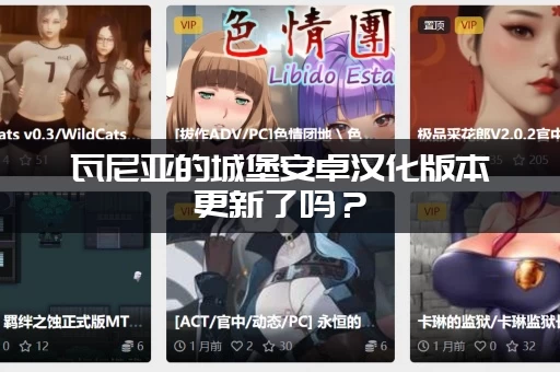 瓦尼亚的城堡安卓汉化版本更新了吗？（修复闪退完美运行）