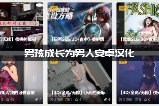 男孩成长为男人安卓汉化