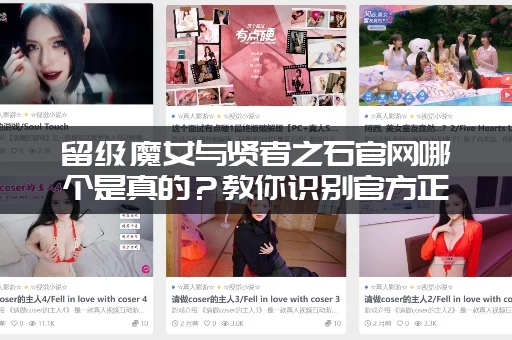留级魔女与贤者之石官网哪个是真的？教你识别官方正版！
