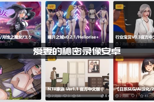 爱妻的秘密录像安卓