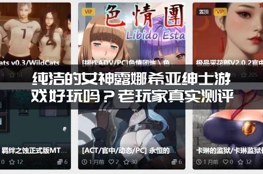纯洁的女神露娜希亚绅士游戏好玩吗？老玩家真实测评！