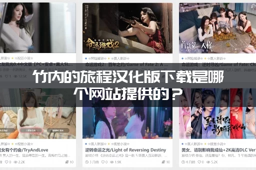 竹内的旅程汉化版下载是哪个网站提供的？(找对官网不踩坑)