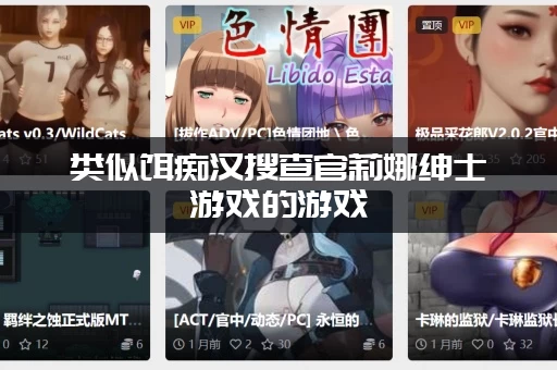 类似饵痴汉搜查官莉娜绅士游戏的游戏 (这几款绅士作推荐给你)