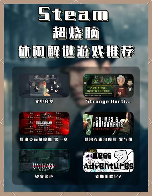 十大经典单机解谜游戏盘点，个个烧脑又好玩！