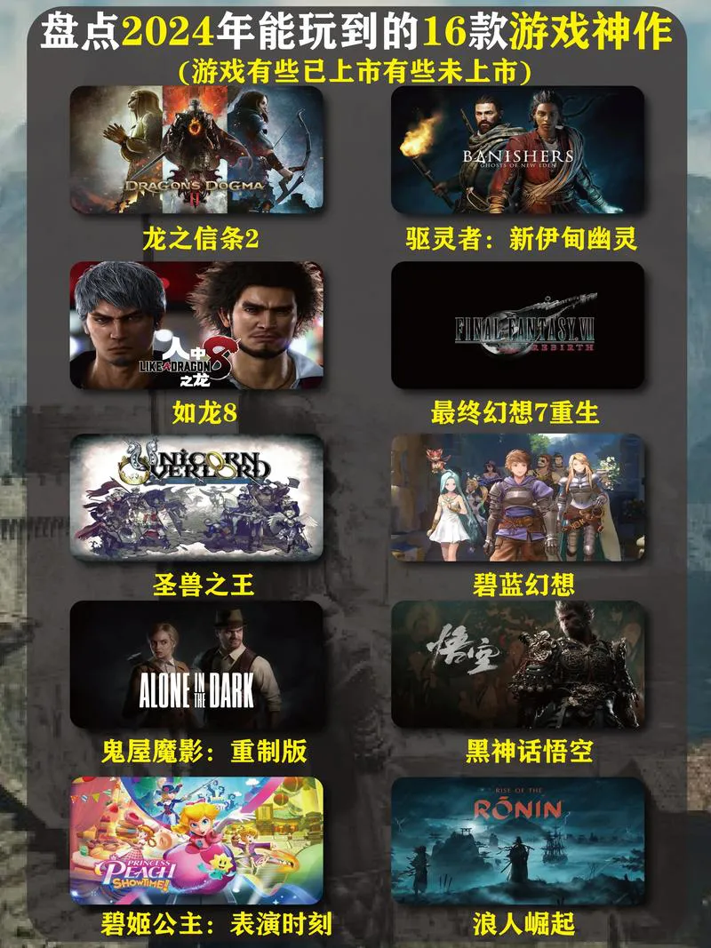 单机游戏哪些好玩？盘点那些不容错过的经典神作！