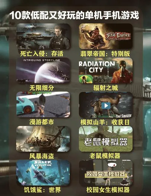 想玩安卓单机版游戏？这篇游戏合集值得你收藏！