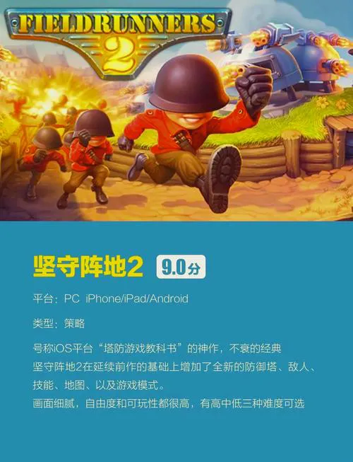 手机单机塔防游戏排行榜，热门精品都在这！