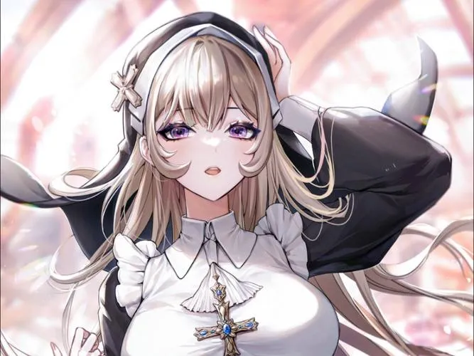 《温柔的巨乳修女姐姐对我进行了逆向X侵》汉化中文版