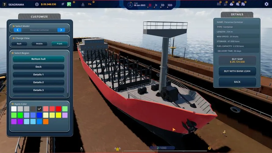 《纵横七海：船运世界》v1.08.2 官方简体中文版
