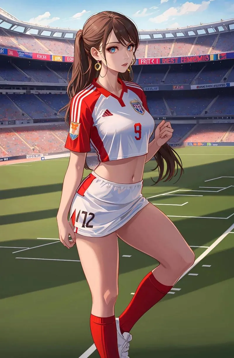 《足球女孩(Soccer Girls！)》v0.0.2 汉化中文版