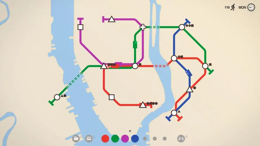 《迷你地铁(迷你都市)(模拟地铁)》Build.11732246 官方简体中文版