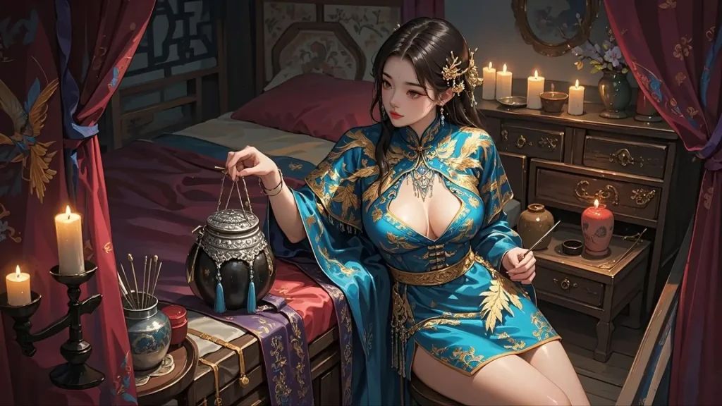 图片[10]-【PC+安卓】奈贾女王的欲望 Queen Naeja’s Desires v1.0【国产互动SLG/古风/动态】官方中文+AI国语配音-豫语游戏库