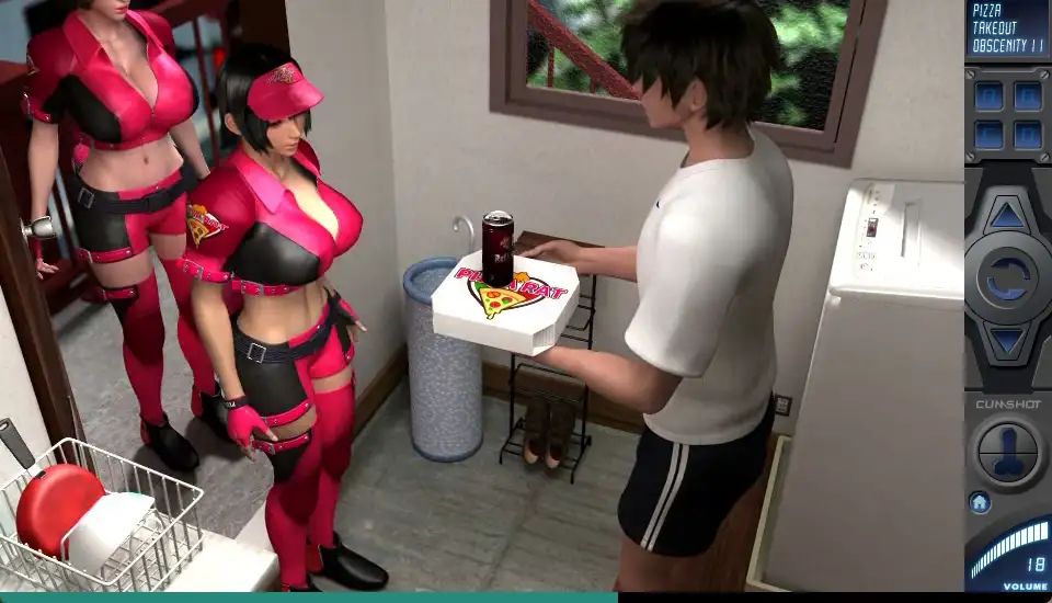图片[5]-【PC】PIZZA配送员/PIZZA配達淫II【日式SLG/3D动态/梅麻吕】CG动画-豫语游戏库