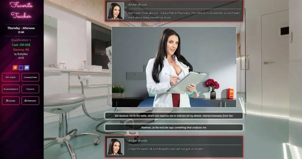图片[3]-【PC】最喜欢的老师 Favorite Teacher ver1.49【欧美HTML/真人/动态】浏览器转中文-豫语游戏库