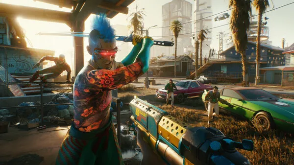 图片[2]-【PC】赛博朋克2077 Cyberpunk 2077 v2.21-完整版|整合DLC|官方中文.国语发音|支持键鼠|赠多项修改器|赠完美存档|赠原声BGM|赠原画集|容量97GB-豫语游戏库