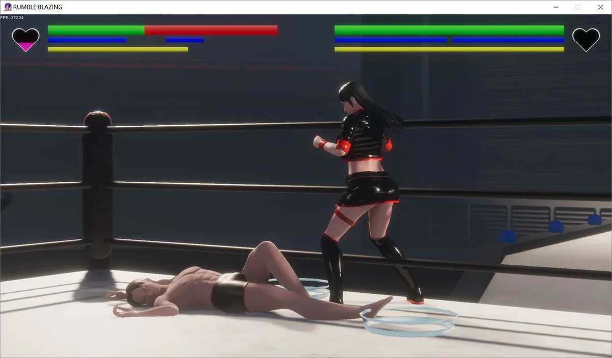Live a Battle又名RUMBLE BLAZING隆隆燃烧：极少见的格斗类H game