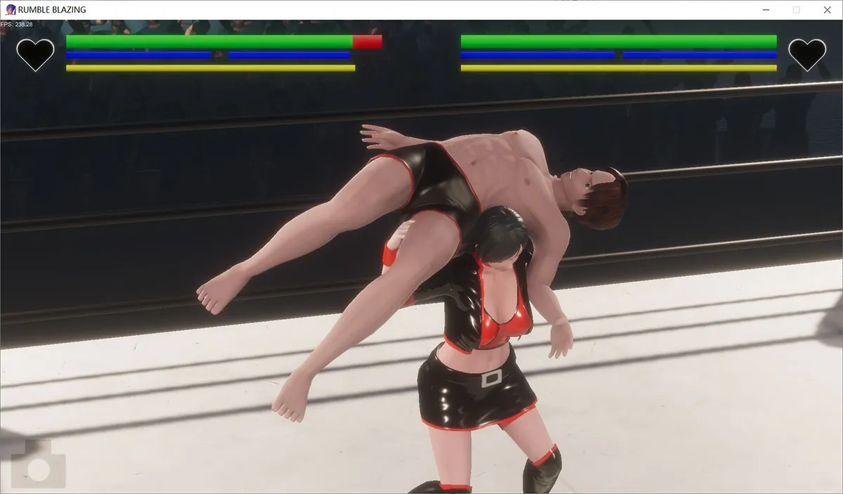 Live a Battle又名RUMBLE BLAZING隆隆燃烧：极少见的格斗类H game