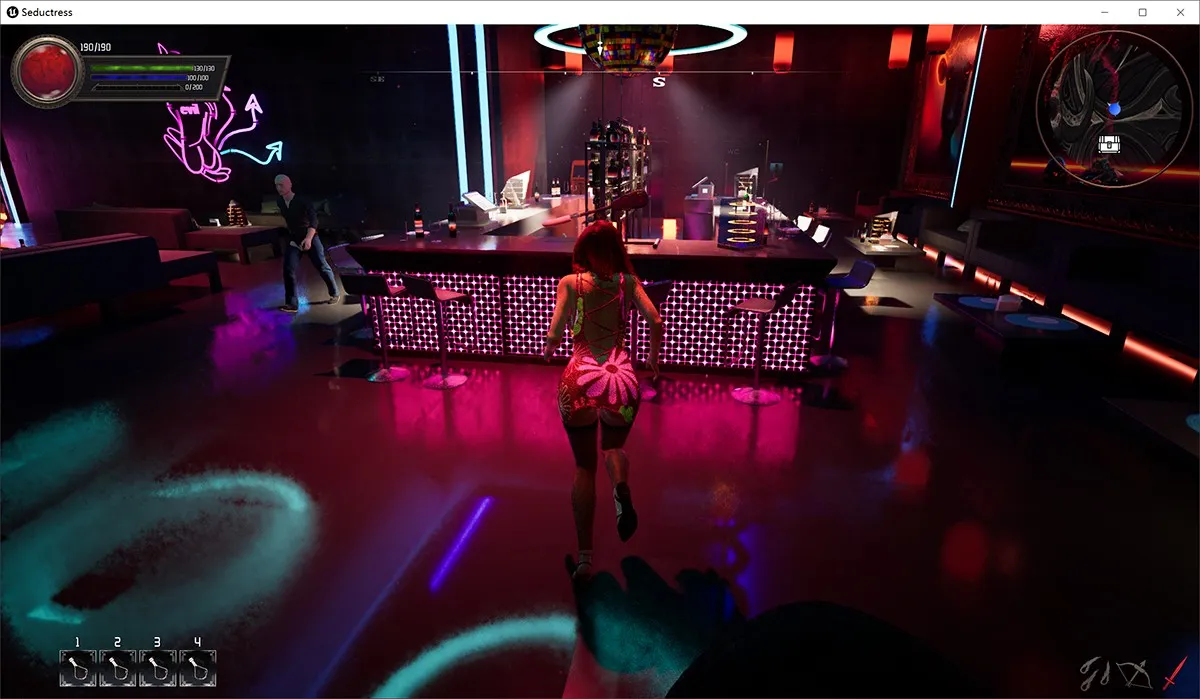 Seductress魅惑中文版：女版骨头镇 自由度极高风格多样的绅游
