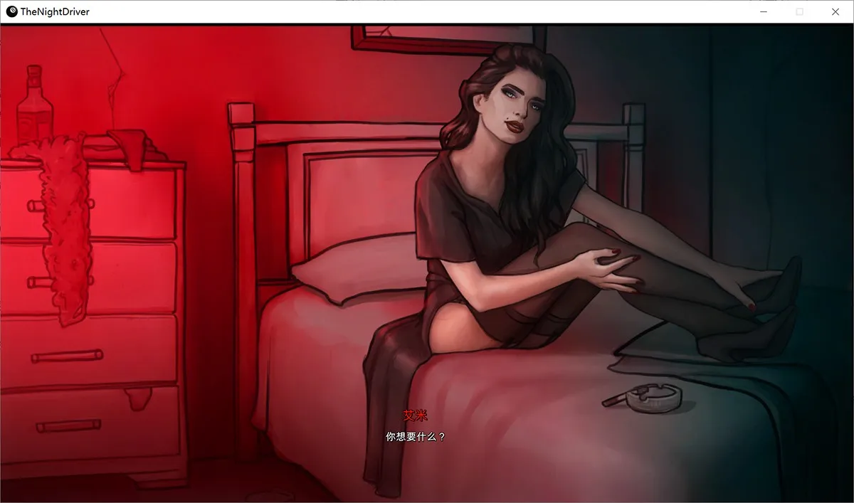 夜间司机 The Night Driver v1.5汉化版 新增剧情人物 + 全攻略 + 存档 + 作弊指南 + 画廊解锁