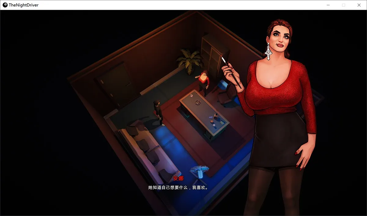 夜间司机The Night Driver v1.2汉化版+攻略+存档+作弊+画廊导出